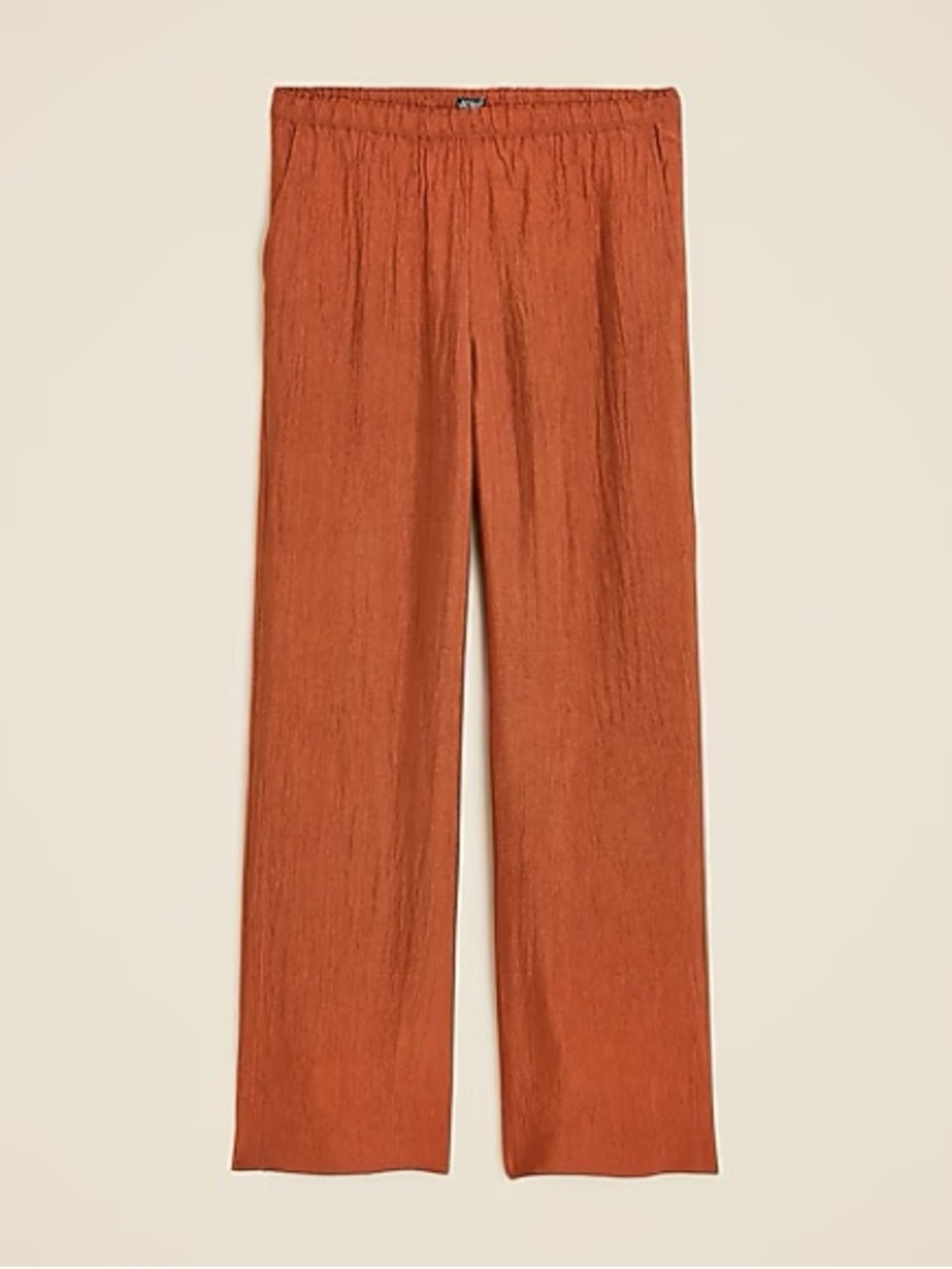 NWT J. Crew Stratus Pant size S in Paprika